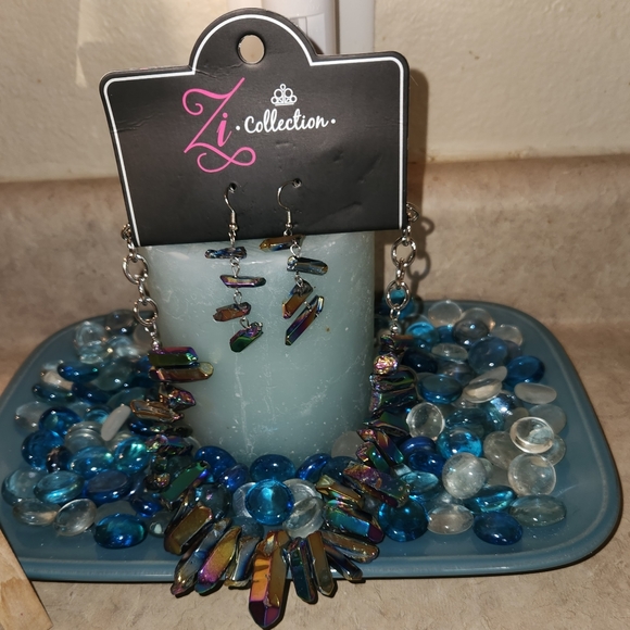 Paparazzi Charismatic ZI Collection, Oil Slick Set, NWT - Picture 4 of 6